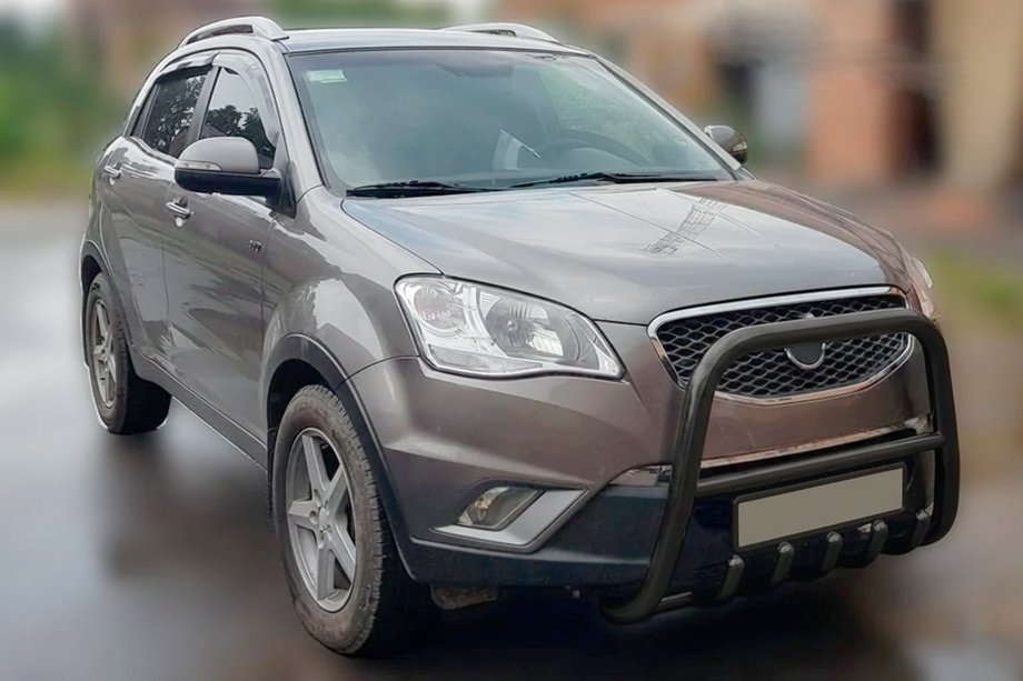 SsangYong Korando 2010–2019 Frontbåge F1-40 Black (rostfritt stål) Image