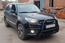 Chery Tiggo 3 2005– Frontbåge WT009 Black (rostfritt stål) foto 2