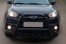Chery Tiggo 3 2005– Frontbåge WT009 Black (rostfritt stål) foto 1