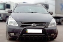 Kia Carnival 2002–2013 Frontbåge WT002 Black (2006-2013, rostfritt stål) foto 1