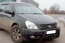 Kia Carnival 2002–2013 Frontbåge WT002 Black (2006-2013, rostfritt stål) foto 2