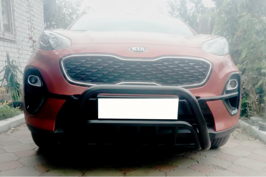 Kia Sportage 2015–2021 Frontbåge WT002 Black (rostfritt stål) Image