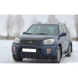 Frontbåge WT002 Black (rostfritt stål) Toyota Rav 4 2001–2005 foto 2