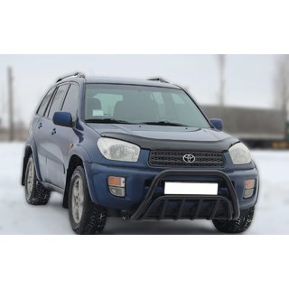 Frontbåge WT002 Black (rostfritt stål) Toyota Rav 4 2001–2005 foto 3