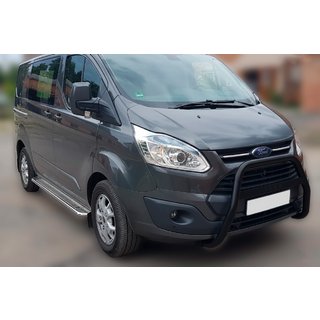 Kofångarbåge WT006 F1-55 Black (rostfritt stål) Ford Custom 2013–2022