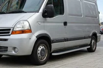 Opel Movano 2004–2010 Sidosteg Tayga (2 st, aluminium) foto 1