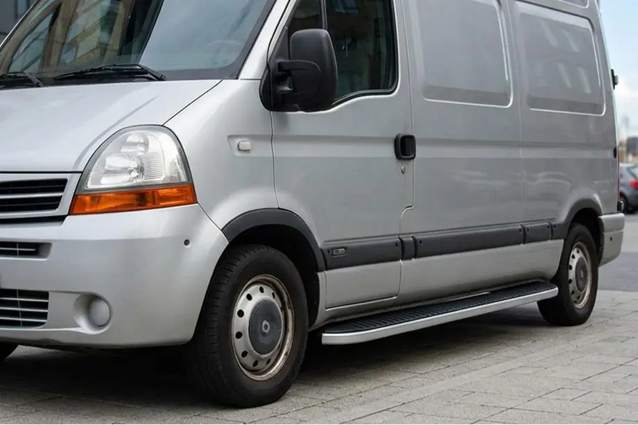 Opel Movano 2004–2010 Sidosteg Tayga (2 st, aluminium) Image