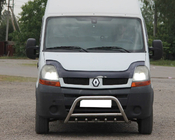 Opel Movano 2004–2010 Främre båge WT003 (rostfritt stål) foto 1