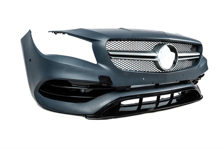 Mercedes CLA C117 2013–2019 Främre stötfångare komplett (CLA45 AMG-stil) Foto 3