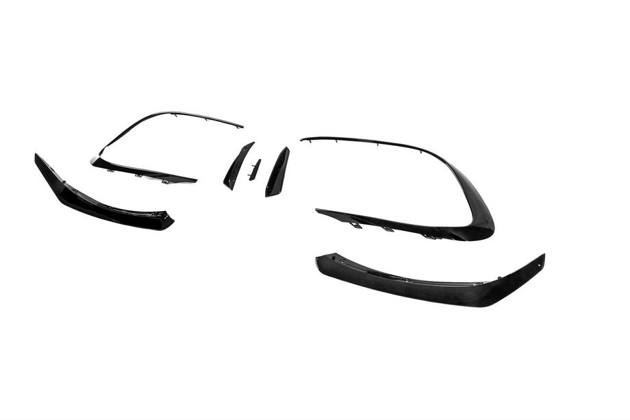 Mercedes CLA C117 2013–2019 Främre stötfångare komplett (CLA45 AMG-stil) Foto 5