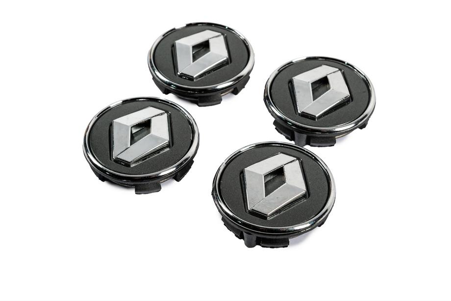 Renault Navkapslar till fälgar, grafit med ring 81568DRK (57 mm till 49 mm, 4 st) Foto 2
