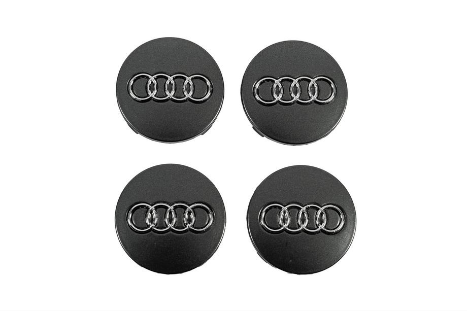 Audi Navkapslar till fälgar 60/58 mm grafit ad5957g (4 st) Image