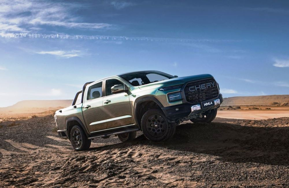 Test av Chery Himla 2025 rambyggd pickup: Specifikationer, utrustning, bilder