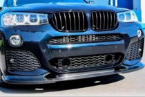 BMW X4 F26 2014–2018 Frontläpp till främre stötfångare (för M-Sport, kolfiber) foto 1