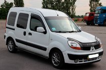 Renault Kangoo 1998–2008 Sidorör Black (2 st, rostfritt stål) foto 6