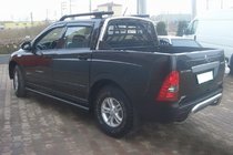 SsangYong Action 2005–2018 Sidorör Black (2 st., rostfritt) foto 2