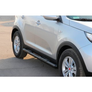 Sidorör Black (2 st, rostfritt stål) Kia Sportage 2010–2015 foto 4