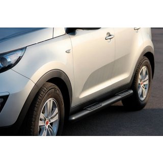 Sidorör Black (2 st, rostfritt stål) Kia Sportage 2010–2015 foto 3
