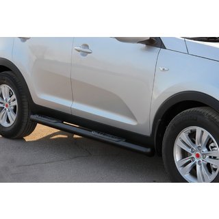 Sidorör Black (2 st, rostfritt stål) Kia Sportage 2010–2015 foto 2