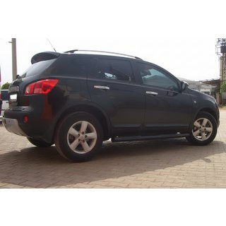 Sidorör Black (2 st, rostfritt stål) Nissan Qashqai 2007–2010 foto 3