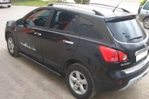Nissan Qashqai 2010–2014 Sidorör Black (2 st, rostfritt stål) foto 4