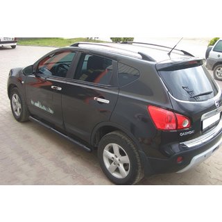 Sidorör Black (2 st, rostfritt stål) Nissan Qashqai 2010–2014 foto 4