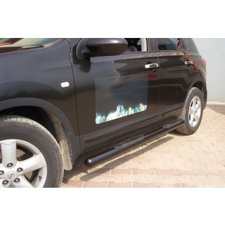 Sidorör Black (2 st, rostfritt stål) Nissan Qashqai 2010–2014 foto 2