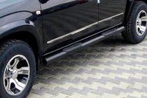 Toyota Rav 4 2006–2013 Sidorör för standardbas Black (2 st., rostfritt stål) foto 1