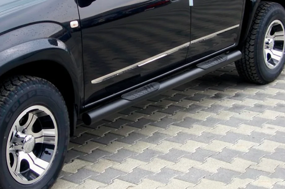Toyota Rav 4 2006–2013 Sidorör för standardbas Black (2 st., rostfritt stål) Image