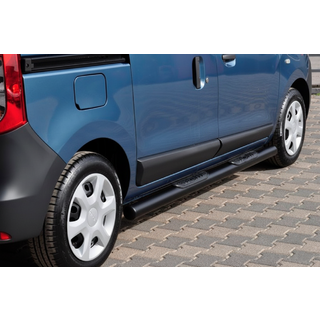 Sidorör Black (2 st, rostfritt stål) Dacia Dokker 2013–2022 foto 1
