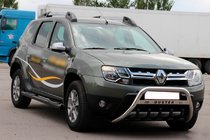 Dacia Duster 2008–2018 Sidobågar med inlägg Black (2 st, rostfritt stål) foto 5