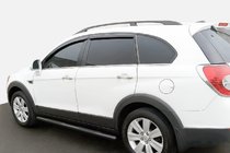 Opel Antara 2006–2017 Sidorör Black (2 st, rostfritt stål) foto 1