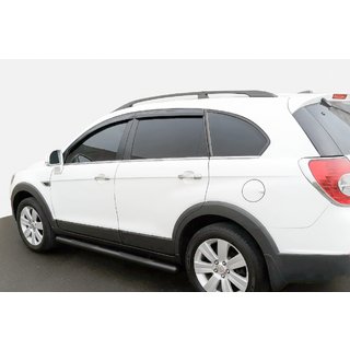 Sidorör Black (2 st, rostfritt stål) Opel Antara 2006–2017 foto 1
