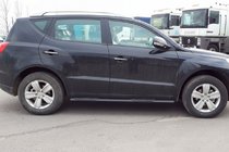 Geely Emgrand X7 2011– Sidorör Black (2 st., rostfritt) foto 2