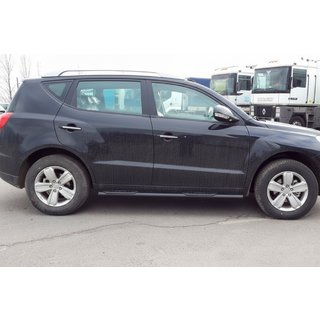 Sidorör Black (2 st., rostfritt) Geely Emgrand X7 2011– foto 2