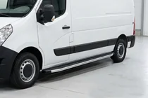 Opel Movano 2010–2021 Sidosteg Fullmond (2 st, aluminium) foto 1
