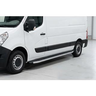 Sidosteg Fullmond (2 st, aluminium) Opel Movano 2010–2021 foto 1