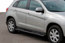 Mitsubishi ASX 2010–2023 Sidorör BB002 Black (2 st, rostfritt stål) foto 1