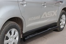Mitsubishi ASX 2010–2023 Sidorör BB002 Black (2 st, rostfritt stål) foto 4