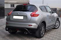 Nissan Juke 2010–2019 Sidorör Ø60 Black (2 st, rostfritt) foto 3
