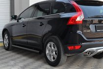 Volvo XC60 2009–2017 Sidorör BB004 Black (2 st, rostfritt stål) foto 2