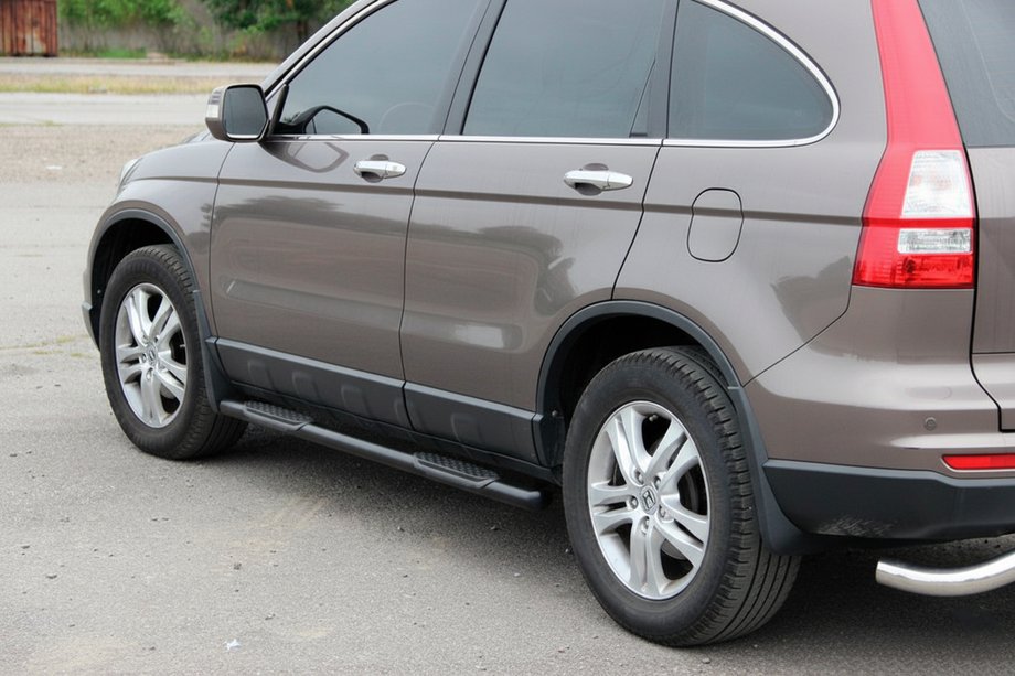 Honda CRV 2012–2016 Sidorör BB002 Black (2 st, rostfritt stål) Foto 5