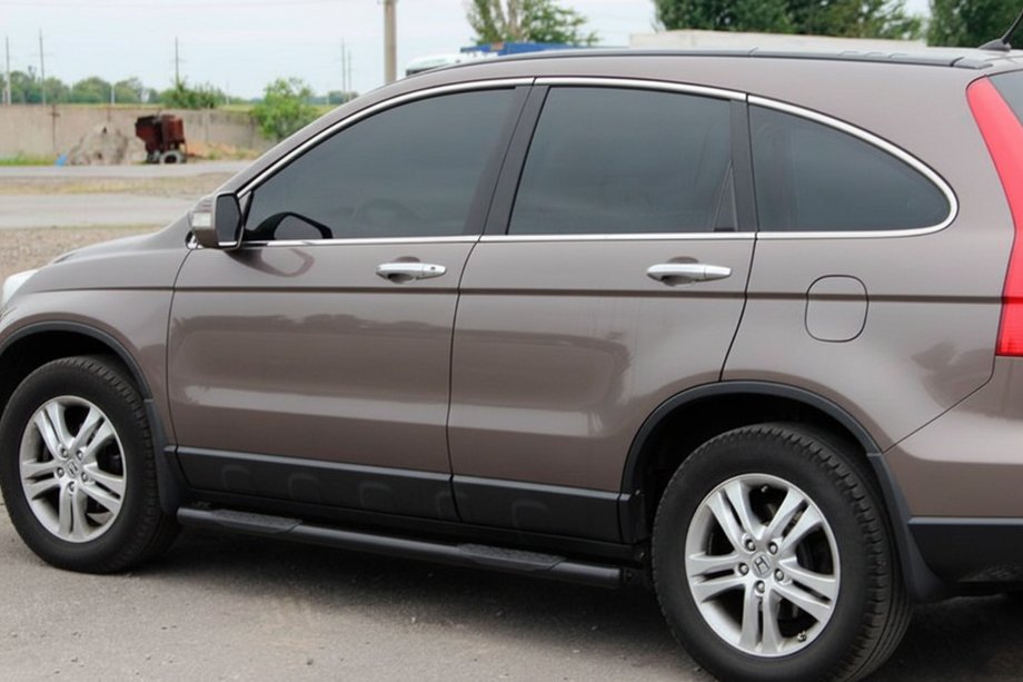 Honda CRV 2012–2016 Sidorör BB002 Black (2 st, rostfritt stål) Foto 7