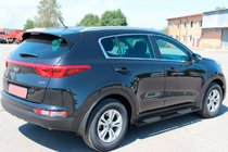 Kia Sportage 2015–2021 Sidorör BB002 Black (2 st, rostfritt stål) foto 3