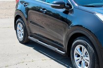 Kia Sportage 2015–2021 Sidorör BB002 Black (2 st, rostfritt stål) foto 4