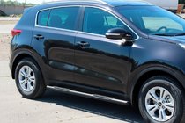 Kia Sportage 2015–2021 Sidorör BB002 Black (2 st, rostfritt stål) foto 5