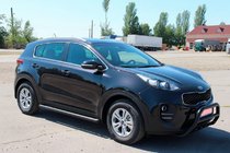 Kia Sportage 2015–2021 Sidorör BB001 Black (2 st., rostfritt stål) foto 2