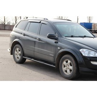 Sidorör BB002 Black (2 st, rostfritt stål) SsangYong Kyron 2005–2014 foto 2