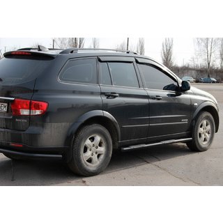 Sidorör BB002 Black (2 st, rostfritt stål) SsangYong Kyron 2005–2014 foto 3