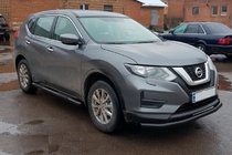 Nissan X-trail T32/Rogue 2014–2021 Sidorör Black (2 st, rostfritt) foto 2